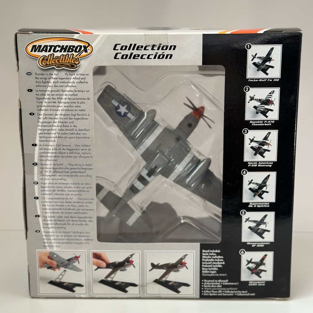 Matchbox Collectibles Collection North American P-51D Mustang Bud Anderson NIB - Picture 3 of 6